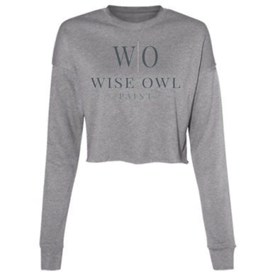 B7503 Bella + Canvas Ladies Cropped Fleece Crew