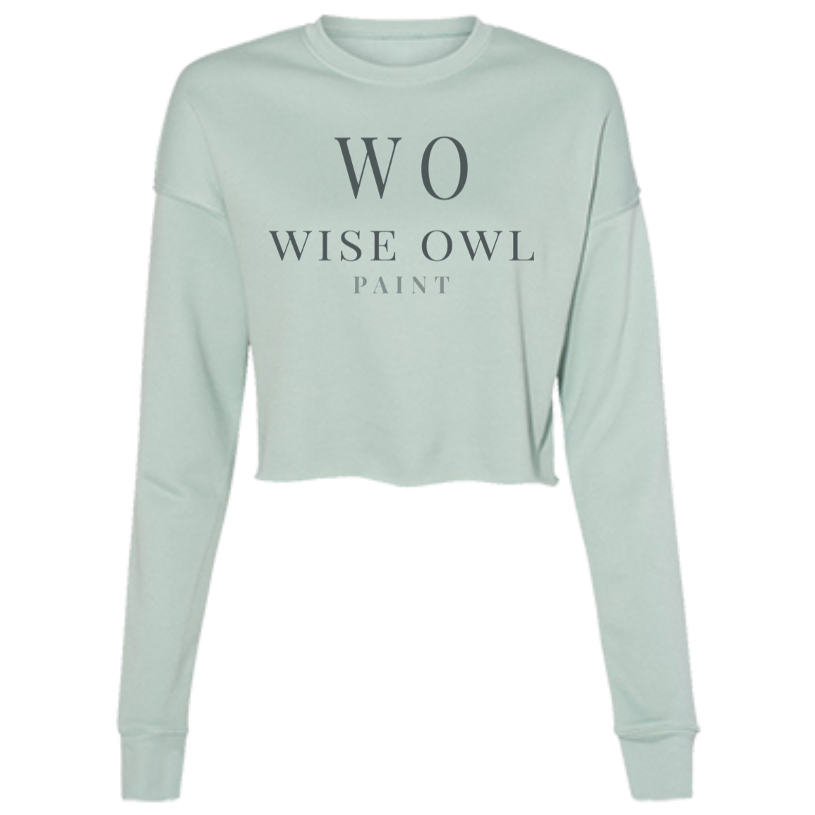 B7503 Bella + Canvas Ladies Cropped Fleece Crew