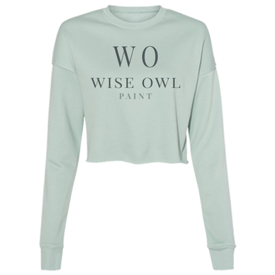 B7503 Bella + Canvas Ladies Cropped Fleece Crew