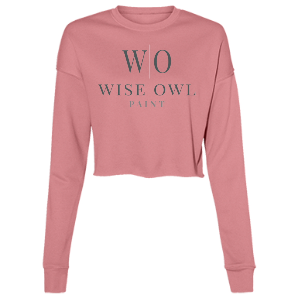 B7503 Bella + Canvas Ladies Cropped Fleece Crew