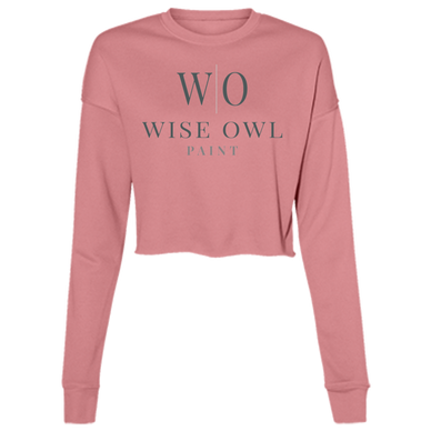 B7503 Bella + Canvas Ladies Cropped Fleece Crew