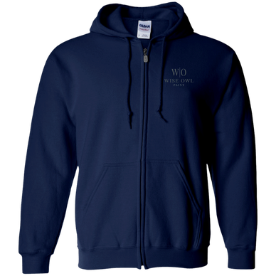 G186 Gildan Zip Up Hooded Sweatshirt