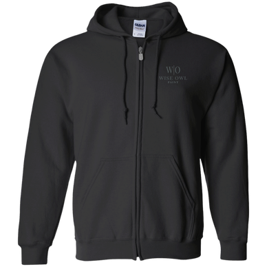 G186 Gildan Zip Up Hooded Sweatshirt