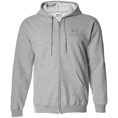 G186 Gildan Zip Up Hooded Sweatshirt