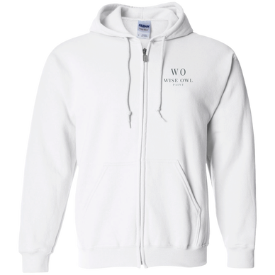 G186 Gildan Zip Up Hooded Sweatshirt