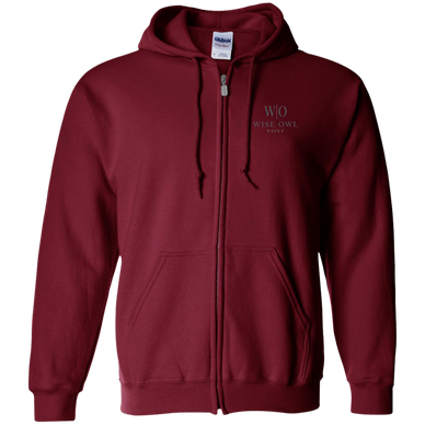 G186 Gildan Zip Up Hooded Sweatshirt