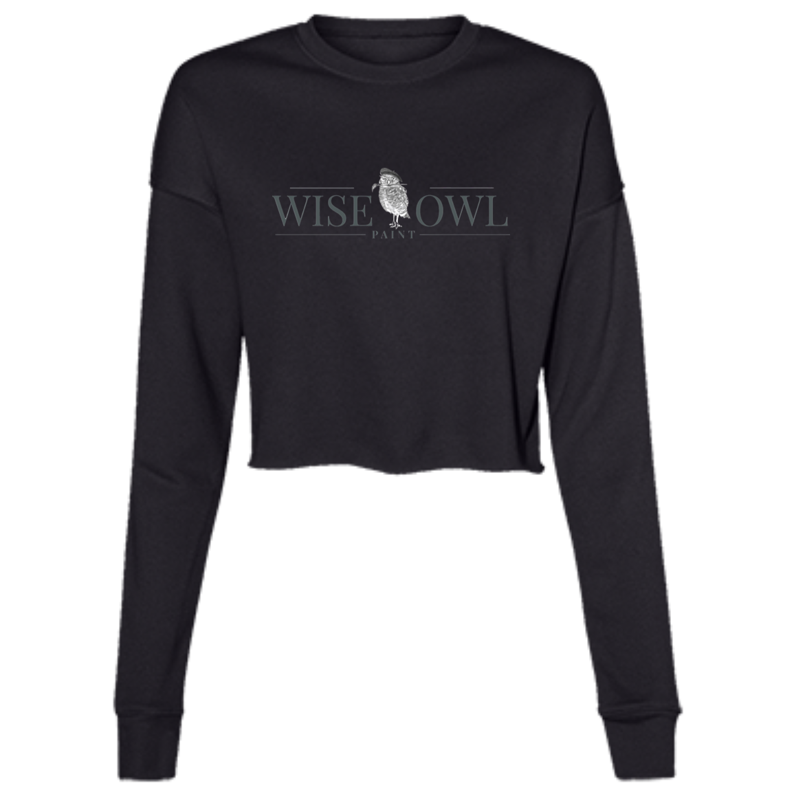 B7503 Bella + Canvas Ladies Cropped Fleece Crew