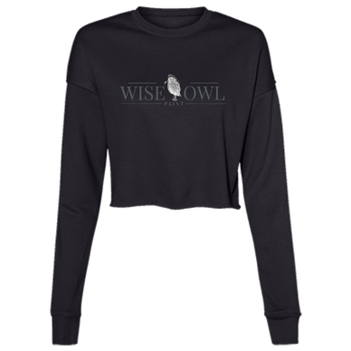 B7503 Bella + Canvas Ladies Cropped Fleece Crew