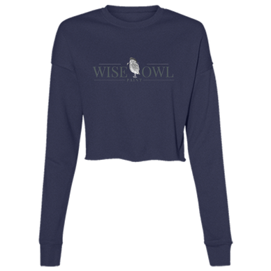 B7503 Bella + Canvas Ladies Cropped Fleece Crew