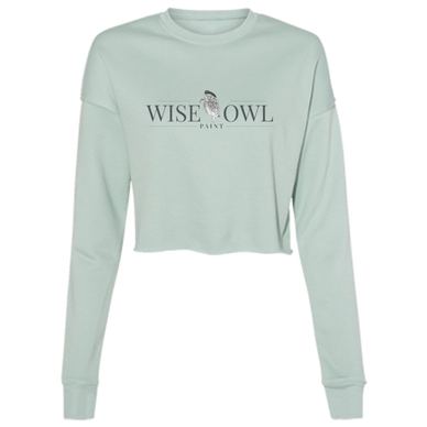 B7503 Bella + Canvas Ladies Cropped Fleece Crew