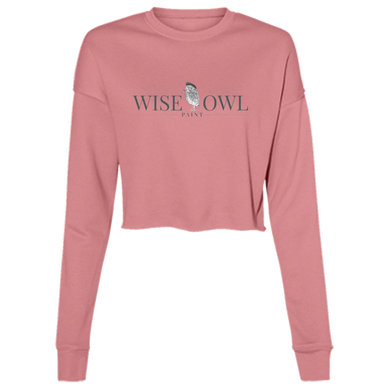 B7503 Bella + Canvas Ladies Cropped Fleece Crew