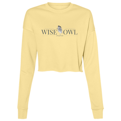 B7503 Bella + Canvas Ladies Cropped Fleece Crew