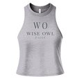 Bella + Canvas Womens Racerback Cropped Tank Bella + Canvas Womens Racerback Cropped Tank