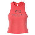 Bella + Canvas Womens Racerback Cropped Tank Bella + Canvas Womens Racerback Cropped Tank