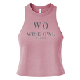 Bella + Canvas Womens Racerback Cropped Tank Bella + Canvas Womens Racerback Cropped Tank