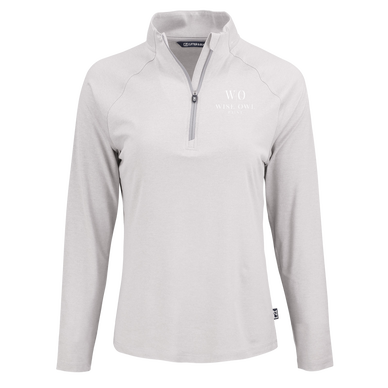 Cutter & Buck Womens Coastline Recycled Quarter Zip