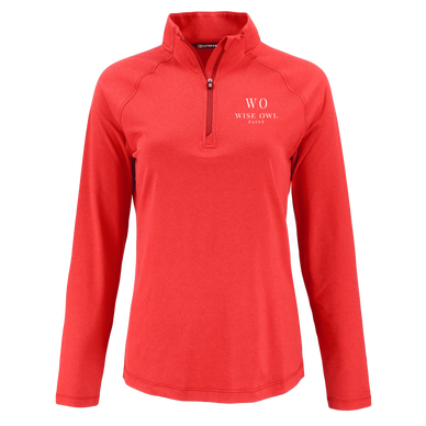 Cutter & Buck Womens Coastline Recycled Quarter Zip