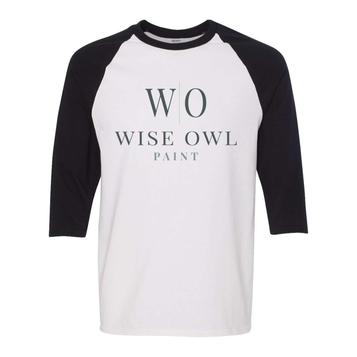 Gildan Adult Raglan 3/4 Sleeve Tee