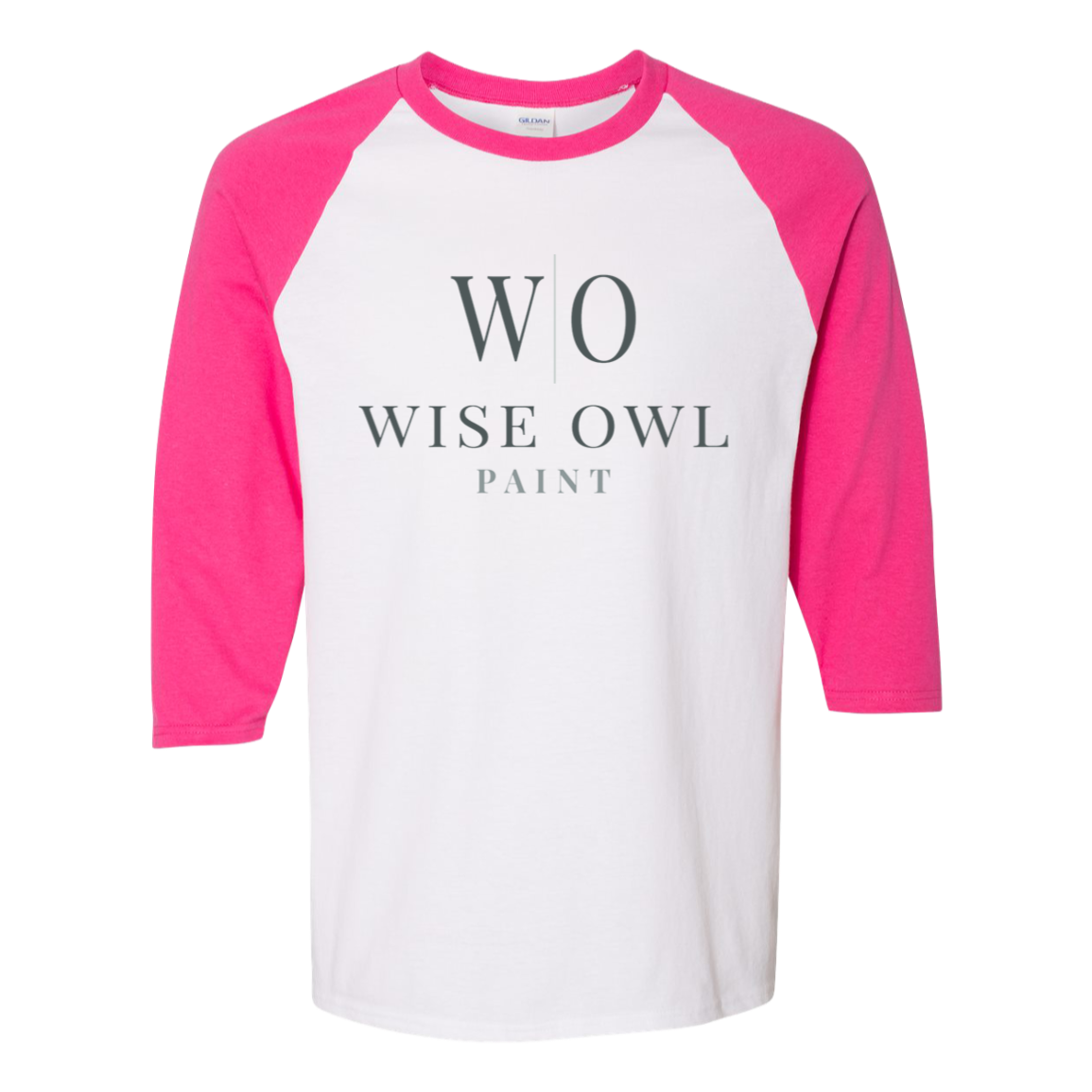 Gildan Adult Raglan 3/4 Sleeve Tee