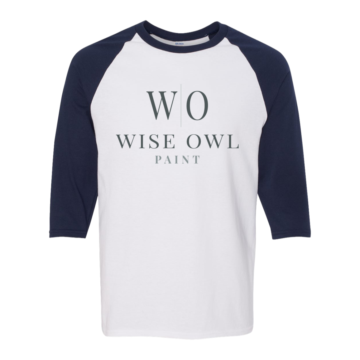 Gildan Adult Raglan 3/4 Sleeve Tee