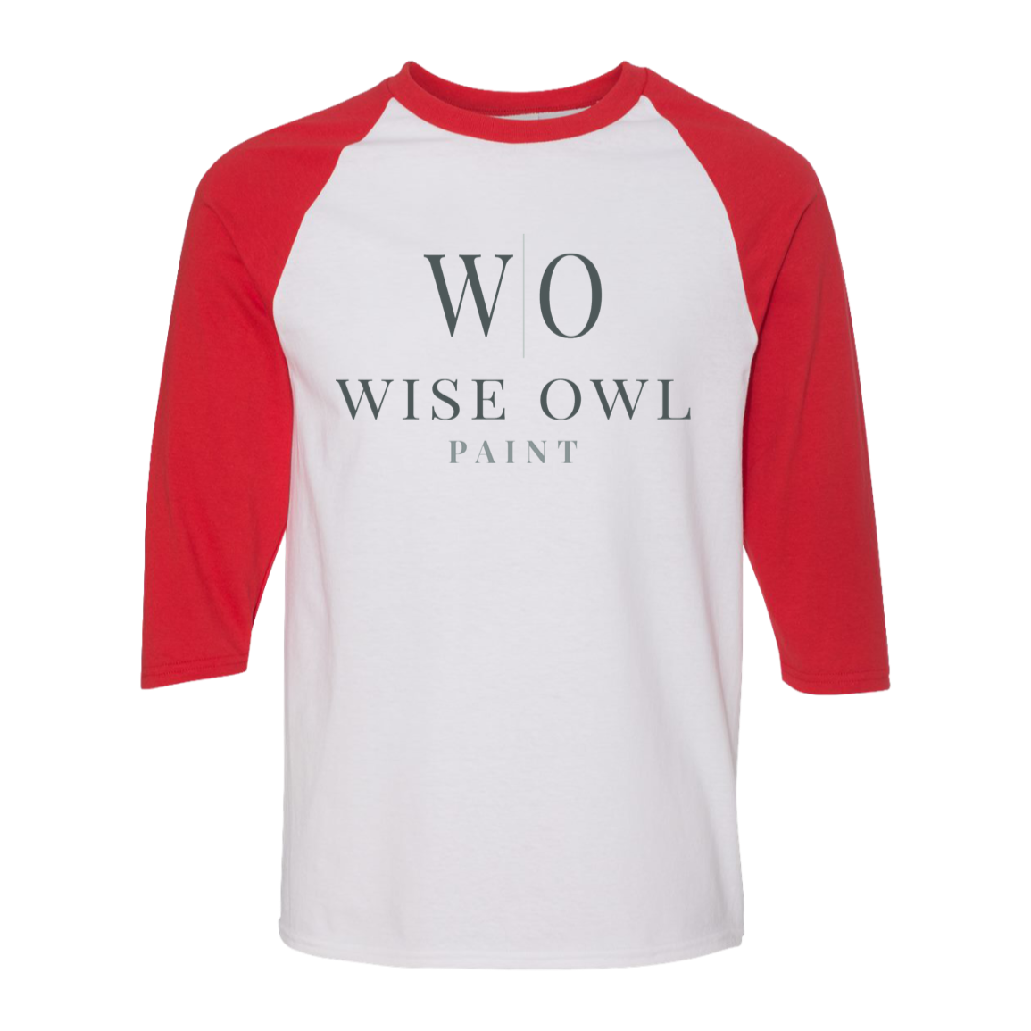 Gildan Adult Raglan 3/4 Sleeve Tee