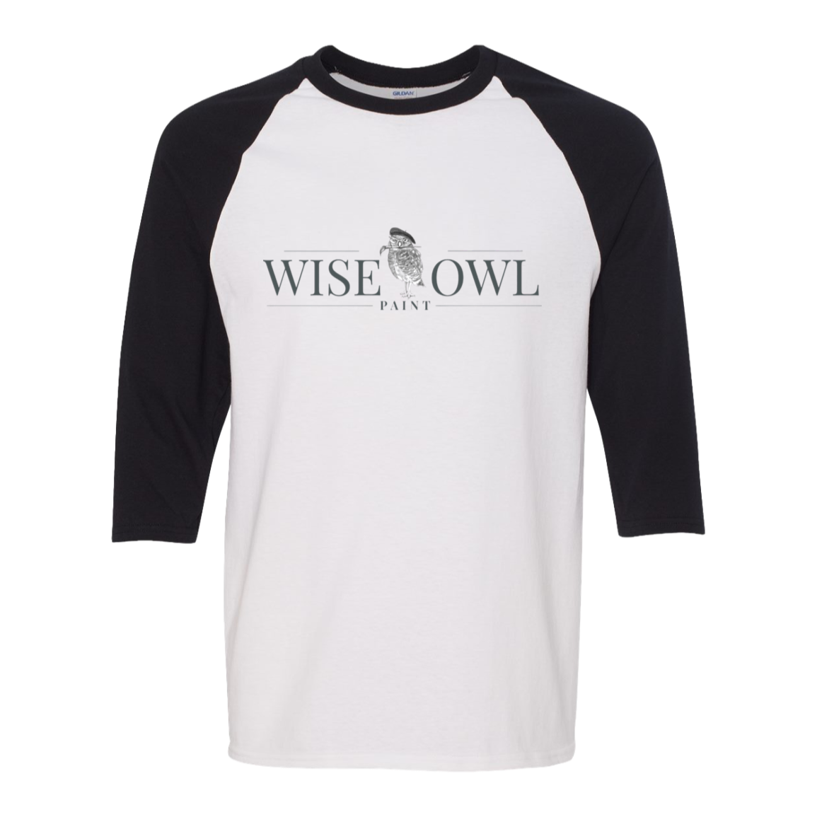 Gildan Adult Raglan 3/4 Sleeve Tee