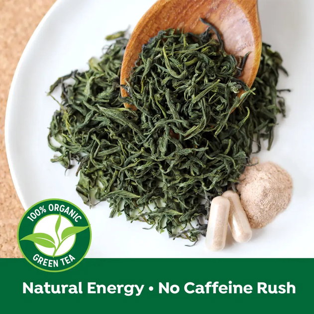 Natural energy, no caffeine rush.