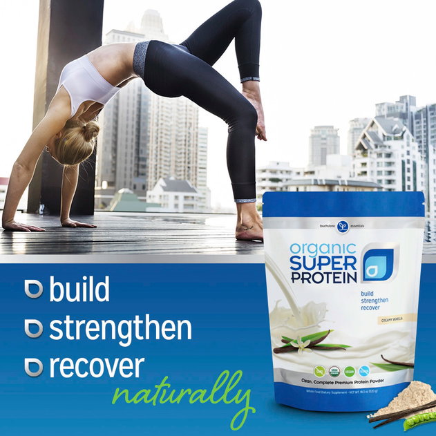 Build, Strengthen & Recover with Organic Super Protein!