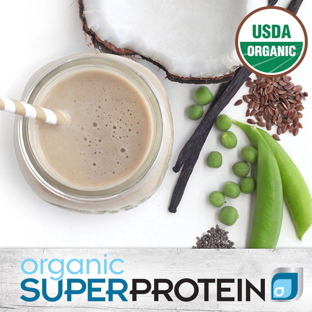 Organic Super Protein is healthy fast food for when you are on-the-go, and is easy to digest!