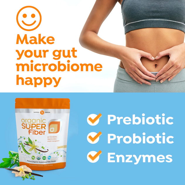 Organic Super Fiber Gut Microbiome