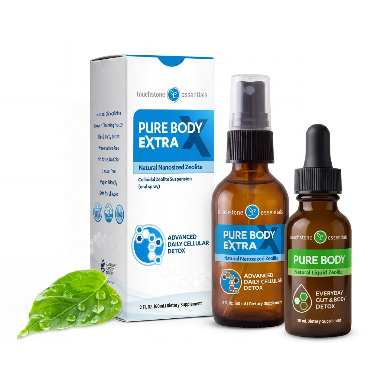 Zeolite Detox Pack by Touchstone Essentials