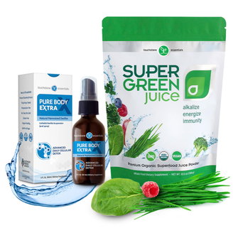 Get a powerful one-two punch of health and vitality with the Green Detox Pack!