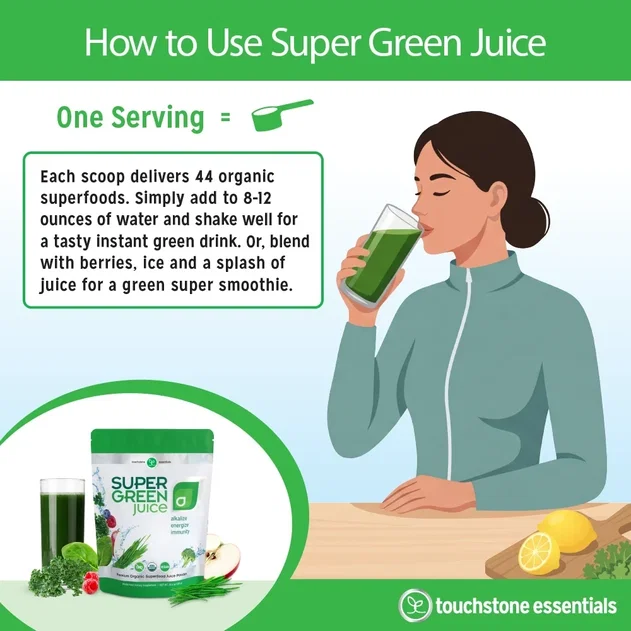 How to use Super Green Juice