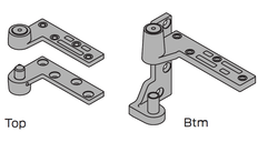 Ives 7215, 3/4" Offset Pivot Set, 500lbs.