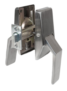 Trimco 1562A Push/Pull Hospital Latch, Tubular Lockset, Passage Function