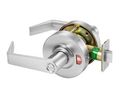 Accentra (Yale) YPL Cylindrical Lockset w/ Indicator, Privacy/Bedroom/Bath (F76A) Function