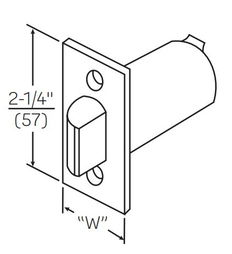 Accentra (Yale) 378PL Latchbolt for YPL Series