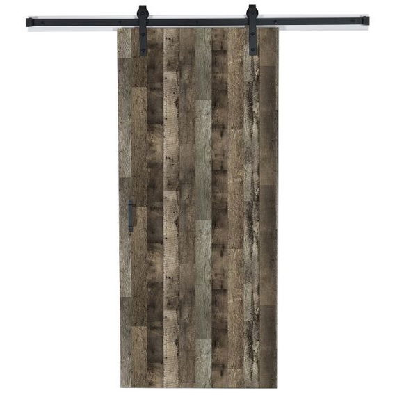 VT Industries Door56CO Wood Sliding Barn Door and Hardware Kit