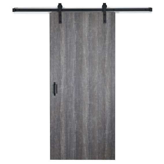 VT Industries Door56CO Wood Sliding Barn Door and Hardware Kit