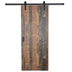 VT Industries Door56CO Wood Sliding Barn Door and Hardware Kit