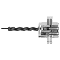SOSS 216 Invisible Closer Hinge, Fire Rated, 1-3/8" Door