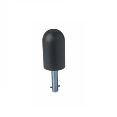 Rockwood 467 Heavy Duty Door Stop, 3-1/2"H, Black