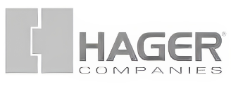 Hager Full Plastic Cover, 5100 Series