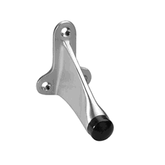 Rockwood 487 Heavy Duty Wall Door Stop, Satin Chrome