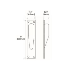 Securitron Concealed Electrical Power Transfer
