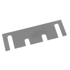Rockwood HS42 Hinge Shim, 0.028"Thick, Galvanized
