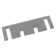 Rockwood HS44 Hinge Shim, 0.065"Thick, Galvanized