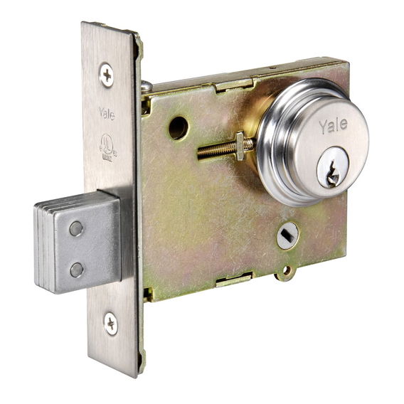 Accentra (Yale) 350 Series Mortise Deadlocks