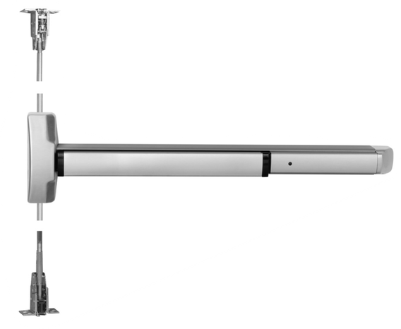 Accentra (Yale) 6160 Concealed Vertical Rod Exit Device, Heavy Duty