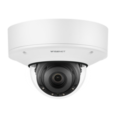 Hanwha Wisenet PNV-A9081R/KAP 4K IR Outdoor Vandal Dome AI Camera, TAA Compliant